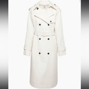 Babaton Finch Trench coat- Haze Grey colour
